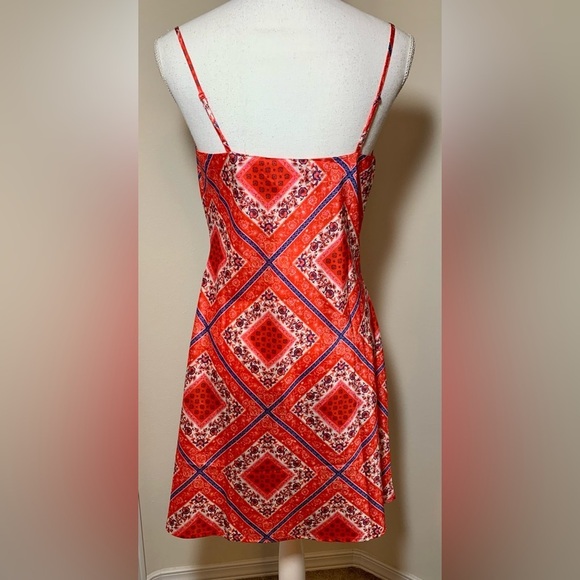 NWT Skies Are Blue Midi Floral Slip Dress Women Small Adjustable Straps - Picture 4 of 8